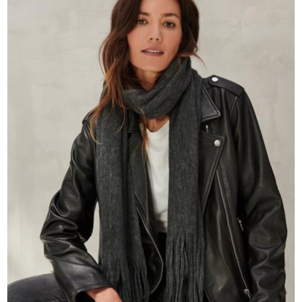 SALE! Lucky Brand Solid Brushed Scarf